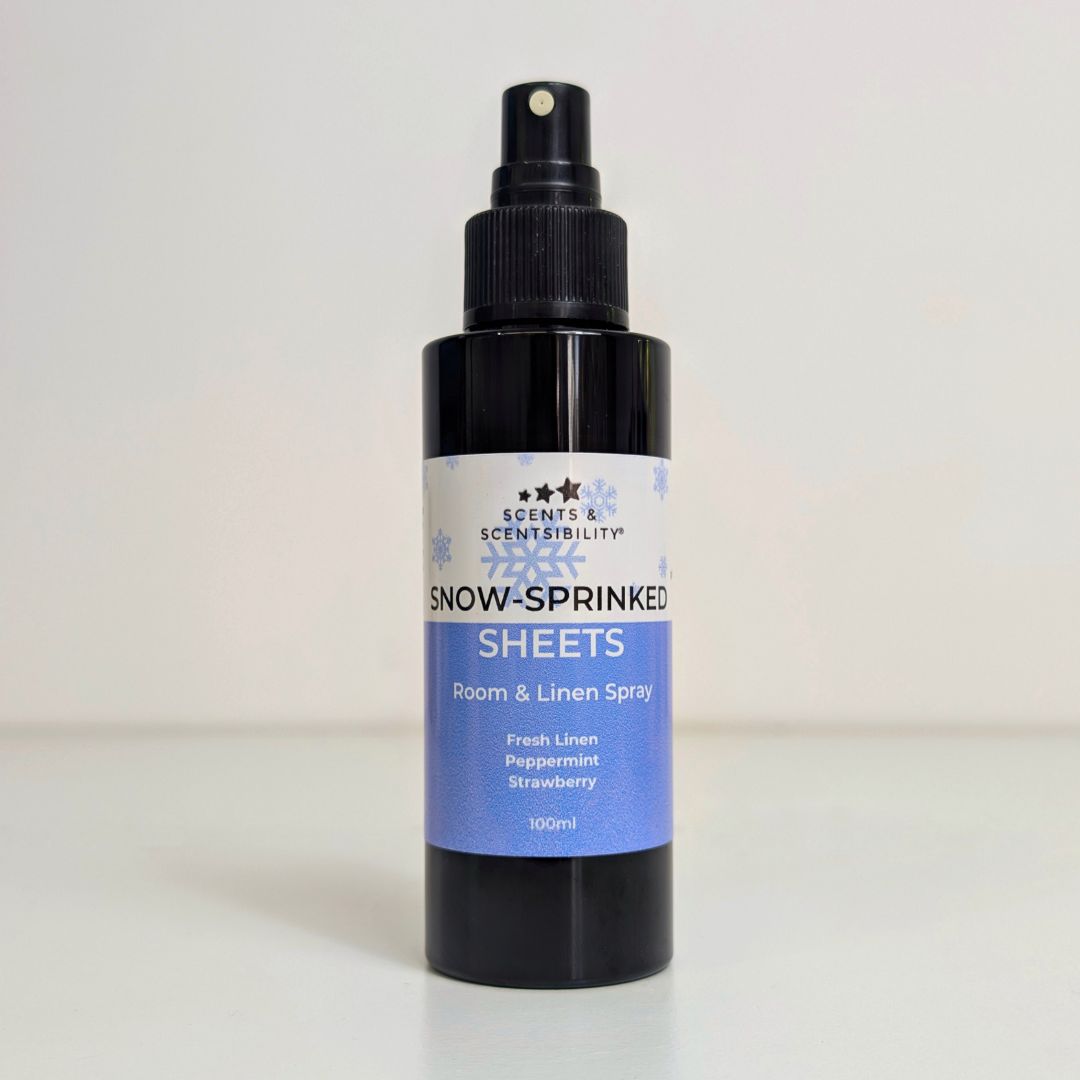 Snow-Sprinkled Sheets Room & Linen Spray