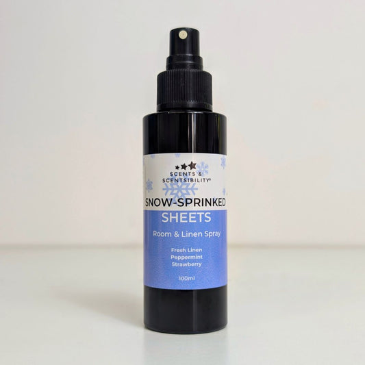 Snow-Sprinkled Sheets Room & Linen Spray