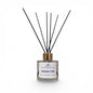Reed diffuser labeled 'Snow Fae' on a white background