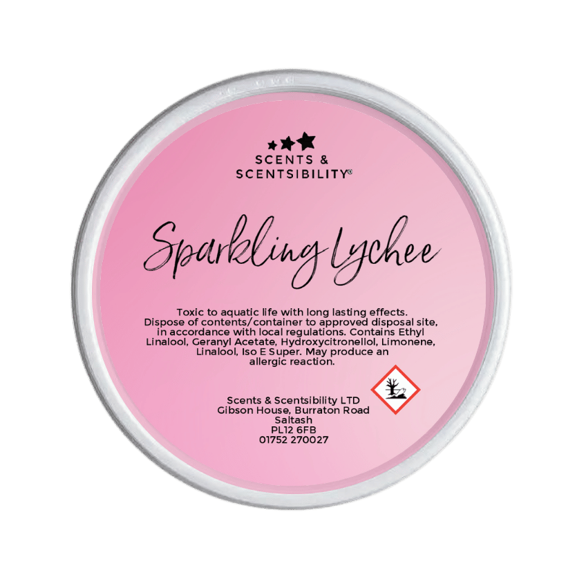 Sparkling Lychee Segment Pot Wax Melt