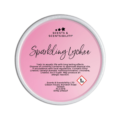 Sparkling Lychee Segment Pot Wax Melt