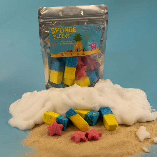 Sponge Blocks Bath Rocks Bath Bombs