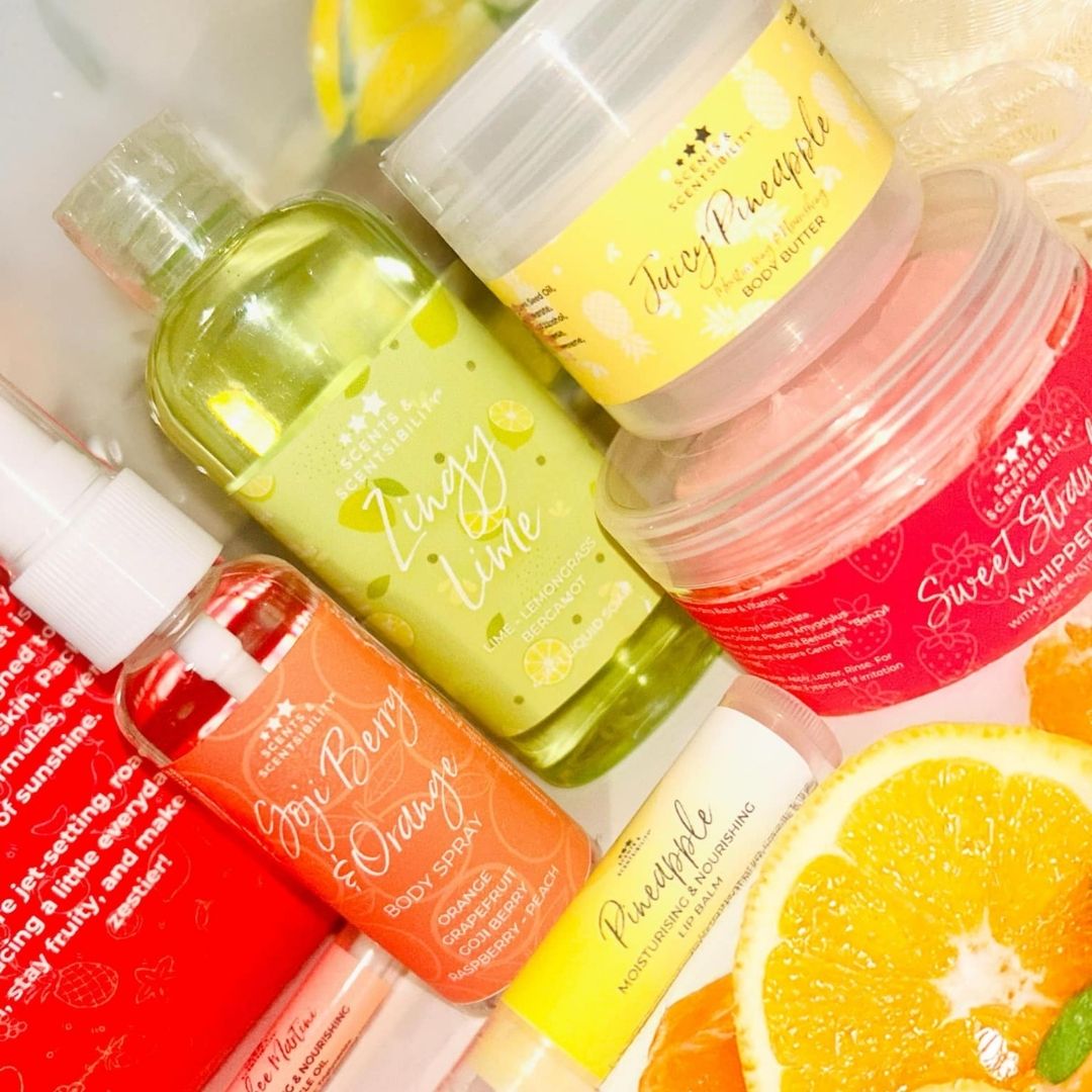 Squeeze The Day! Fruity Travel Set