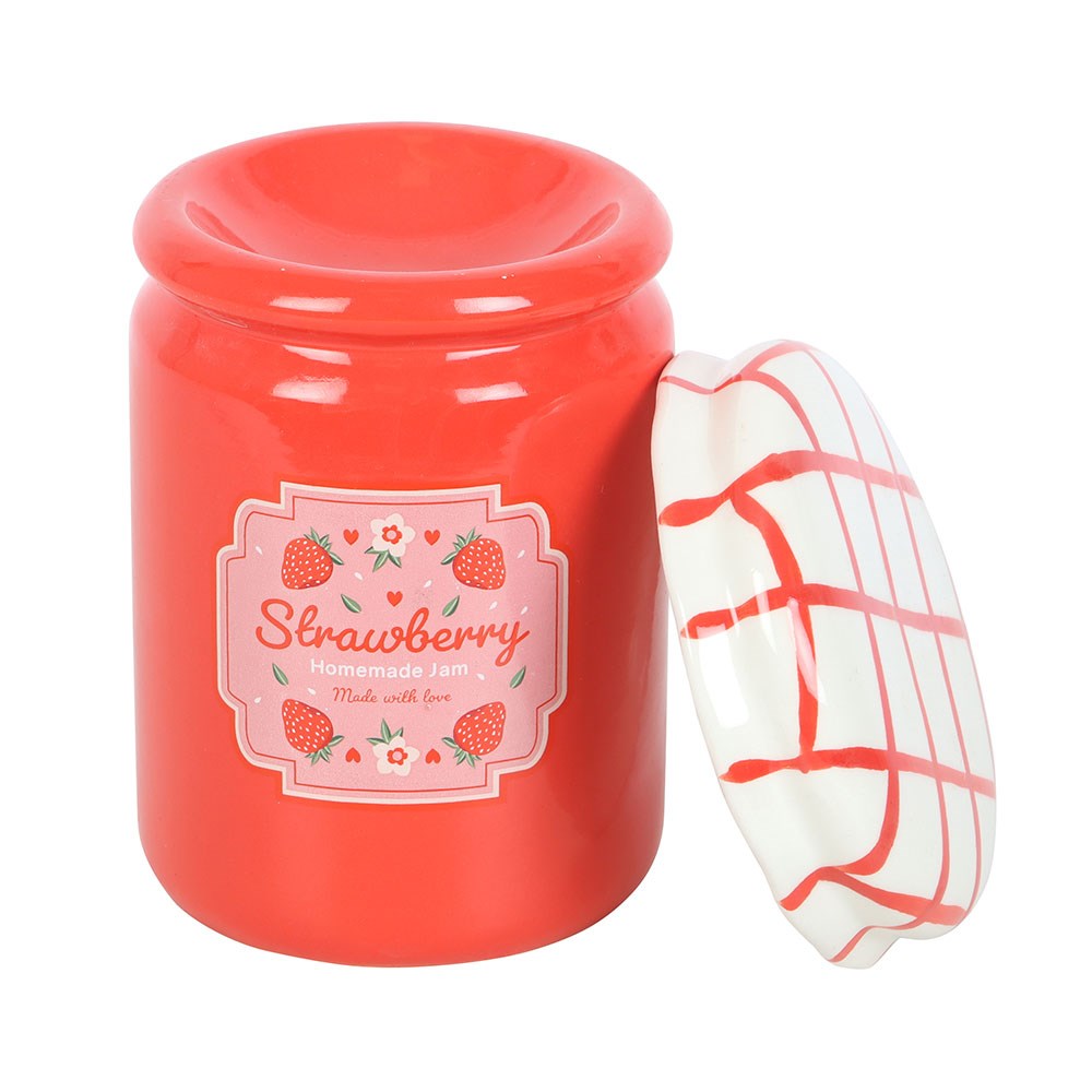 Strawberry Jam Jar Wax Melt and Oil Burner