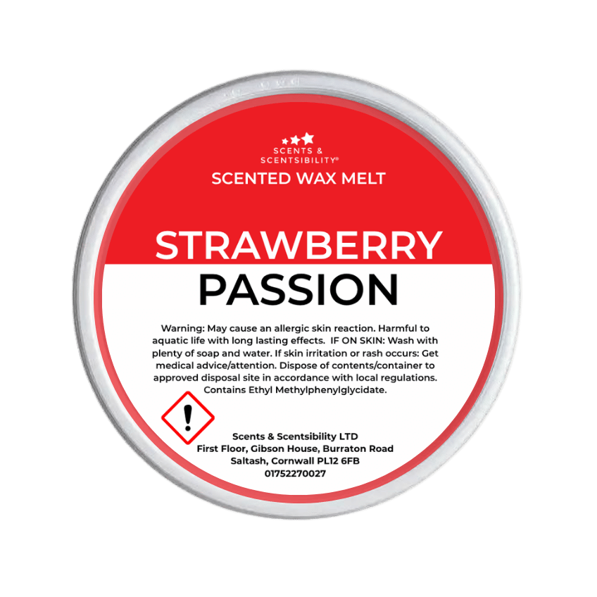 Strawberry Passion Segment Pot Wax Melt