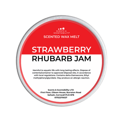 Strawberry Rhubarb Jam Segment Pot Wax Melts