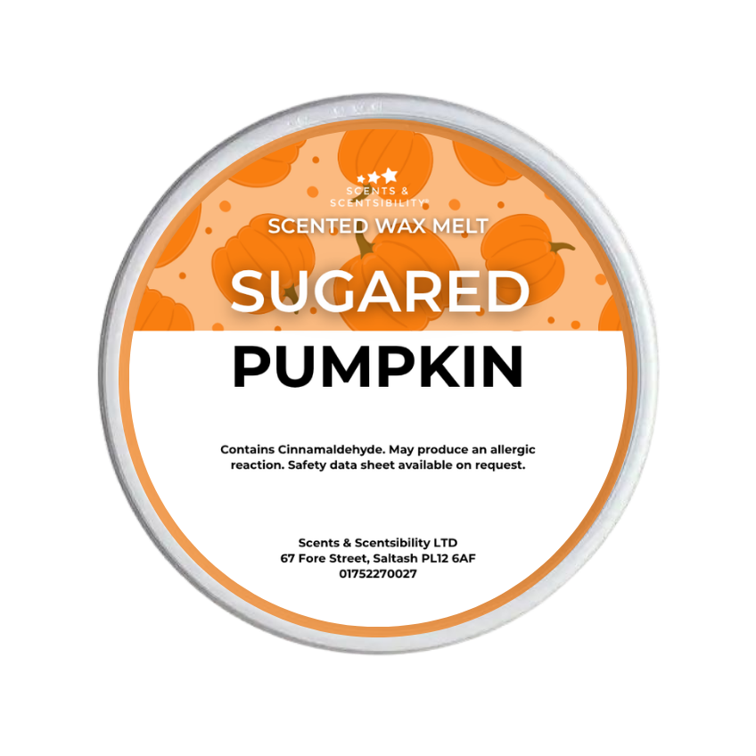 Sugared Pumpkin Segment Pot Wax Melts
