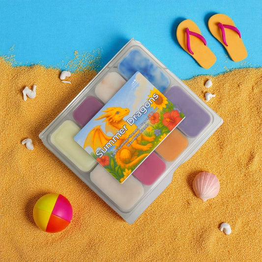 Summer Dragons Wax Melt Selection Clam