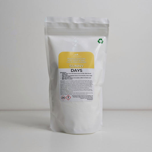 White packaging with a yellow label on a white background