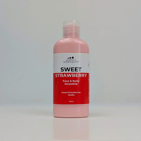 Sweet Strawberry Face & Body Smoothie | Hand & Body Lotion