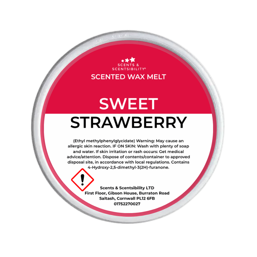 Sweet Strawberry Segment Pot Wax Melt