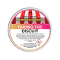 Scented wax melt container with 'Barrie's Bakehouse' branding on a green background