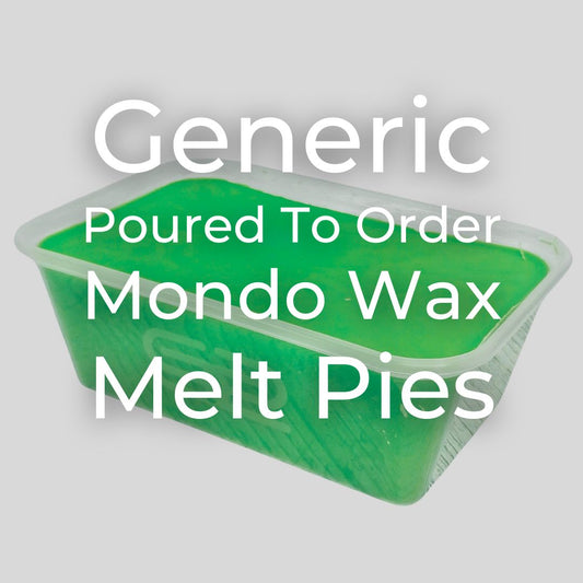 The Mondo (750ml) Wax Melt Pie Poured To Order - Generic Fragrances