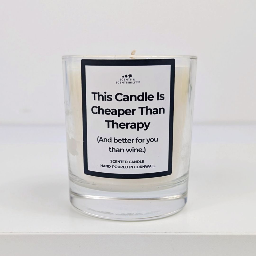 This Candle Is Cheaper Than Therapy Candle