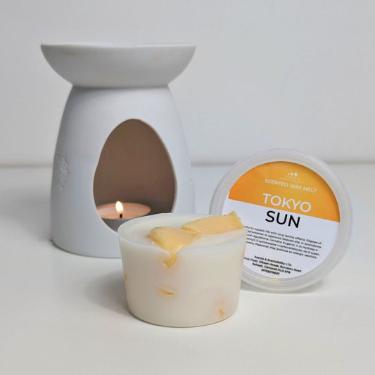 Tokyo Sun Wax Melts – Extra Large, Easy to Slice, Unique Blends