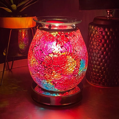 Touch Mosaic Multi-colour Electric Melt Warmer
