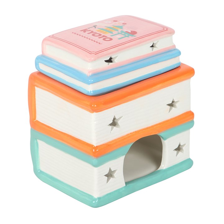 Travel Book Stack Oil Burner & Wax Warmer