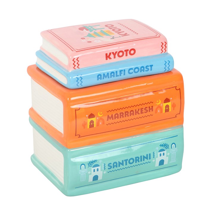 Travel Book Stack Oil Burner & Wax Warmer