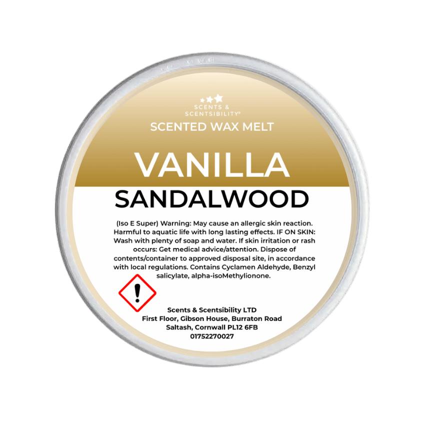 Vanilla Sandalwood Segment Pot Wax Melts