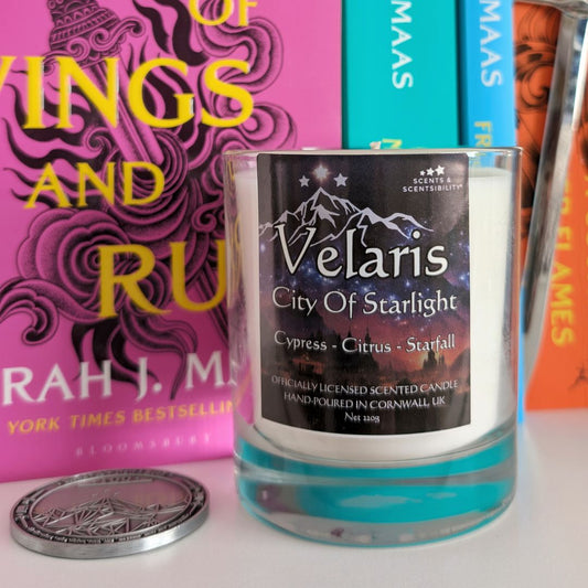 Velaris ACOTAR Licensed Book-Inspired Candle