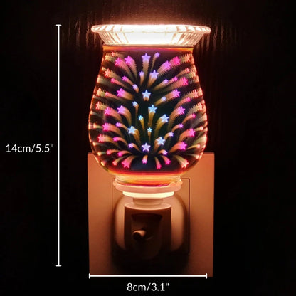 Wax Melt Burner Plug In - Cosmic 3D