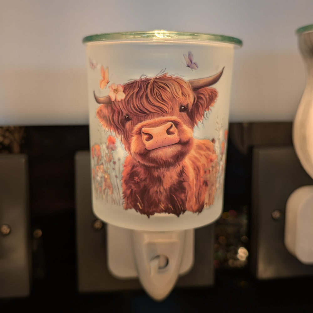 Wax Melt Burner Plug In - Highland Cow