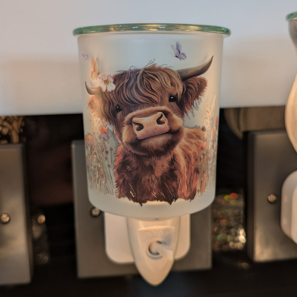 Wax Melt Burner Plug In - Highland Cow