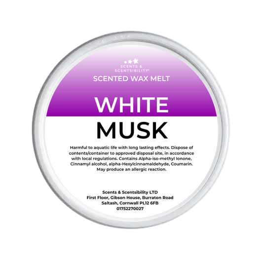 White Musk Segment Pot Wax Melt
