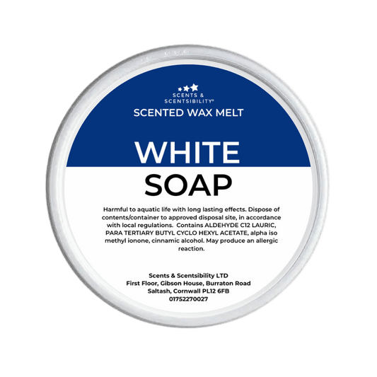 White Soap Segment Pot Wax Melt