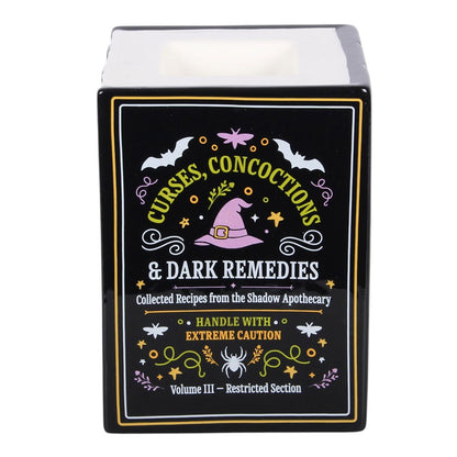 Witch's Apothecary Book Shaped Wax Melt & Oil Burner