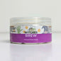 Jar of 'Witches Brew' whipped body butter with a purple label on a white background