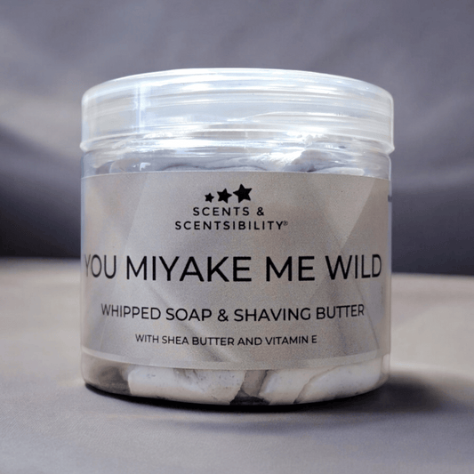 You Miyake Me Wild Shave Butter & Whipped Soap