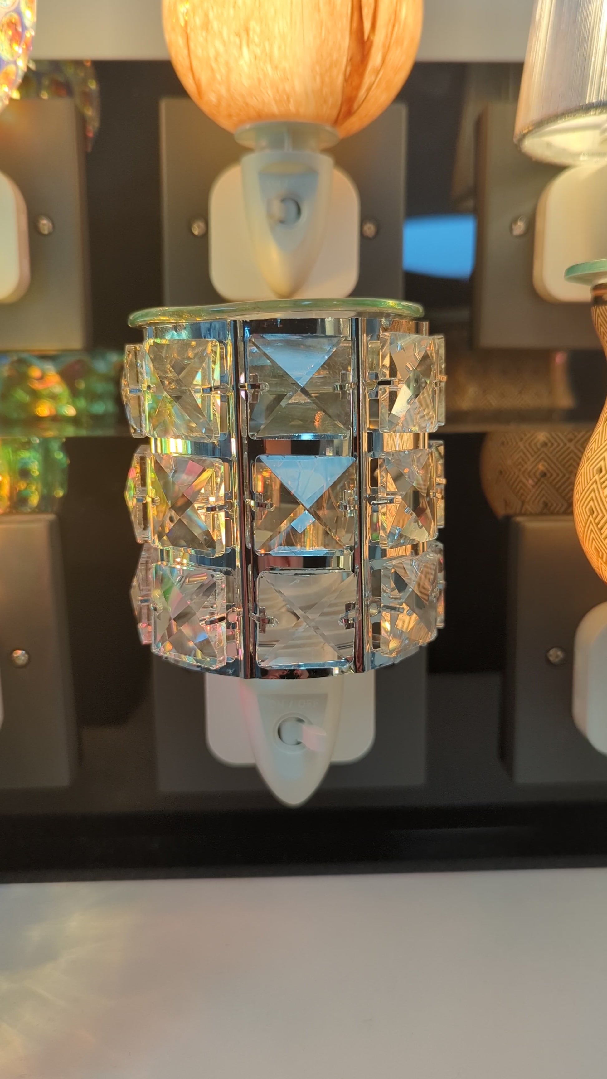 Wax Melt Burner Plug In - Crystal