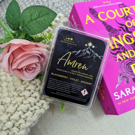 Amren ACOTAR-inspired Licensed Wax Melt Clam