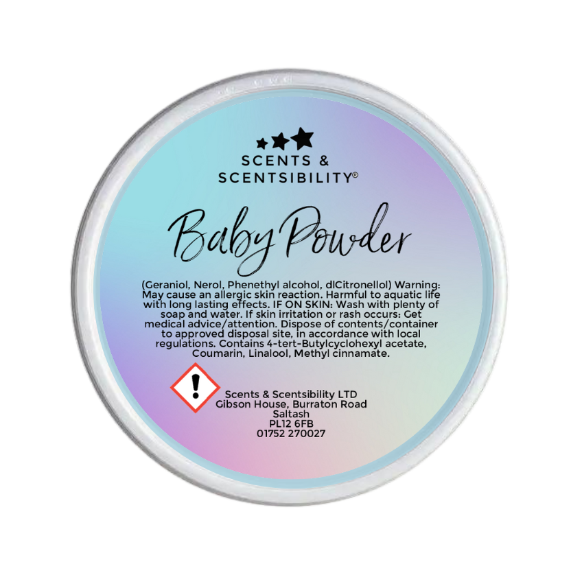Baby Powder Segment Pot Wax Melt