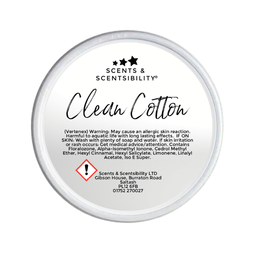 Clean Cotton Segment Pot Wax Melt