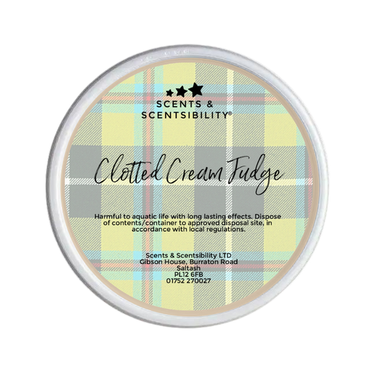 Clotted Cream Fudge Segment Pot Wax Melt