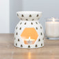 All Over Bee Print Wax Melt Burner