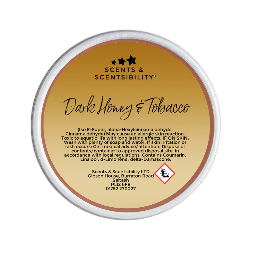 Dark Honey & Tobacco Segment Pot Wax Melt