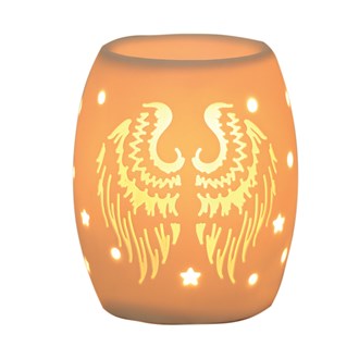 Electric Wax Burner – Ceramic Angel Wings
