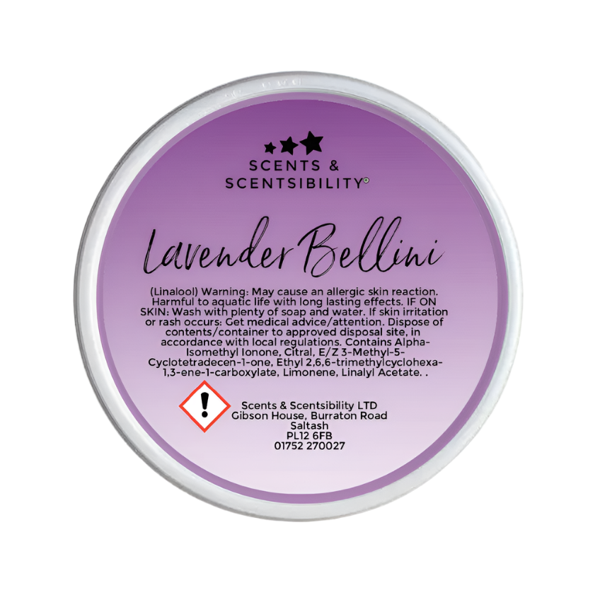 Lavender Bellini Segment Pot Wax Melt