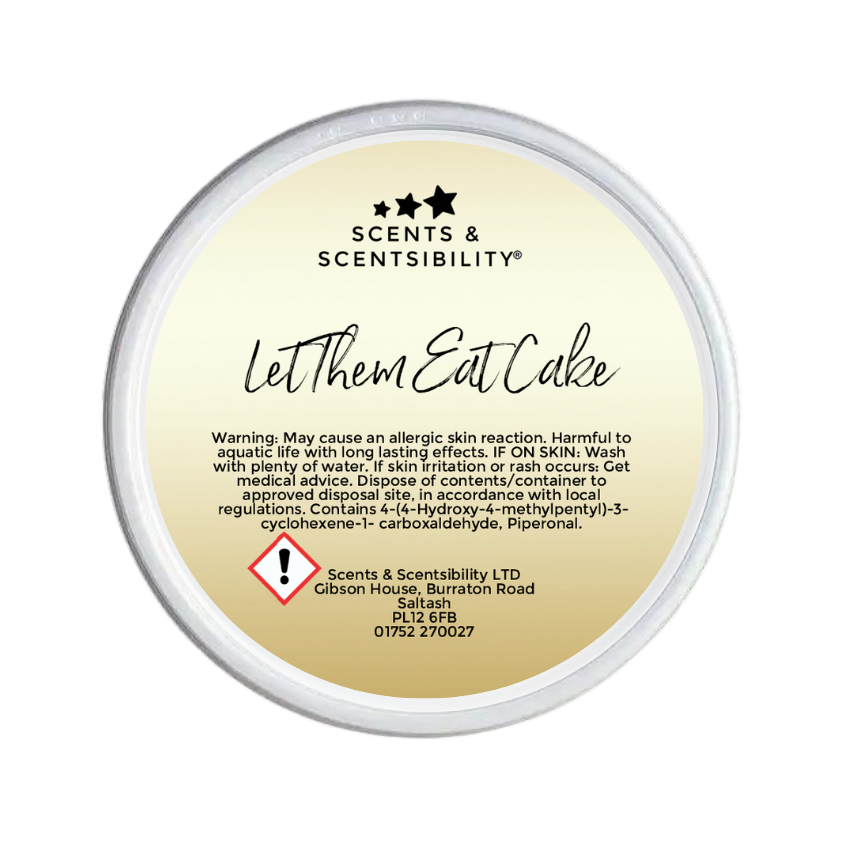 Let Them Eat Cake Segment Pot Wax Melt