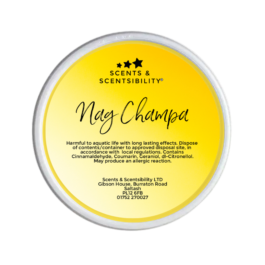 Nag Champa Segment Pot Wax Melt