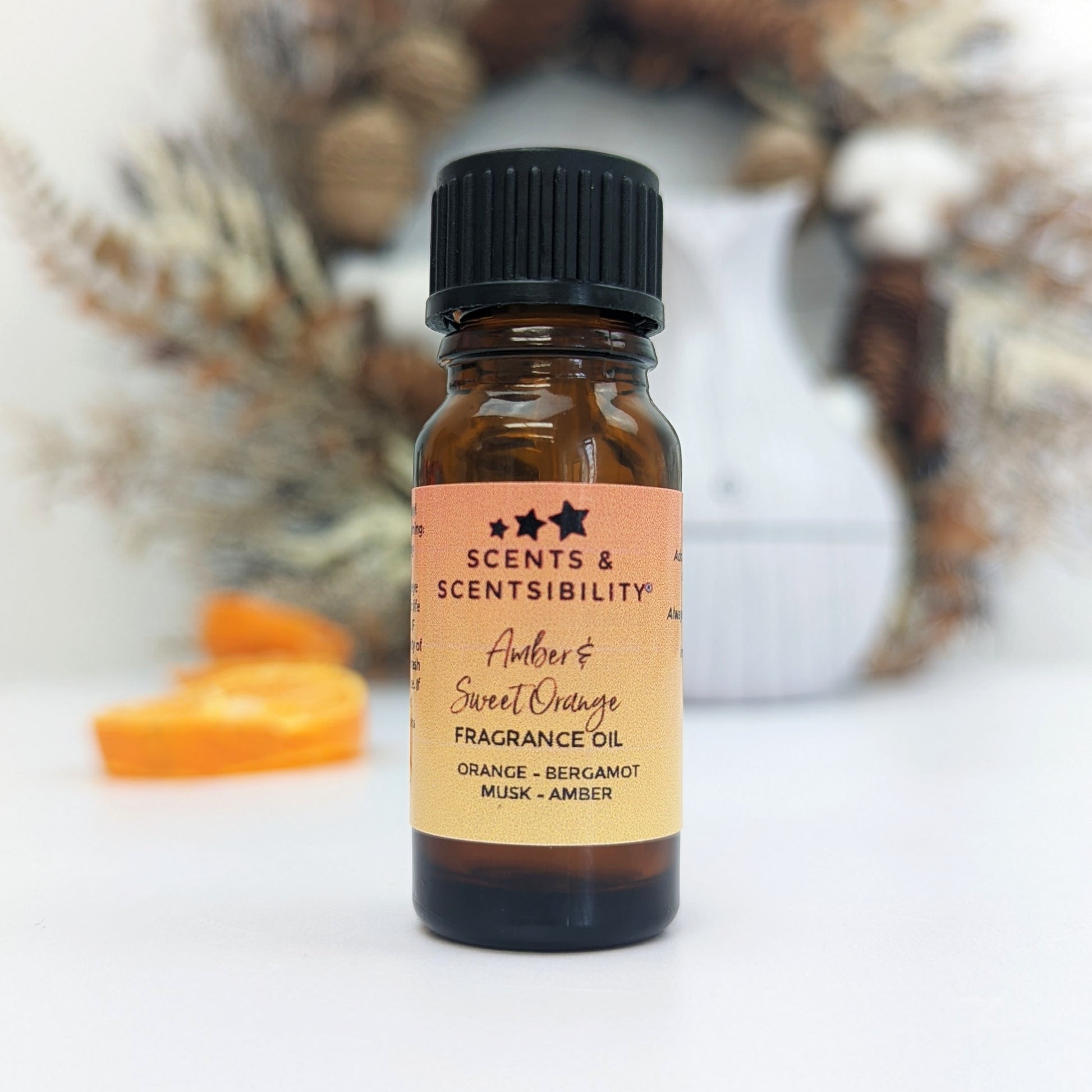 Amber & Sweet Orange Fragrance Oil