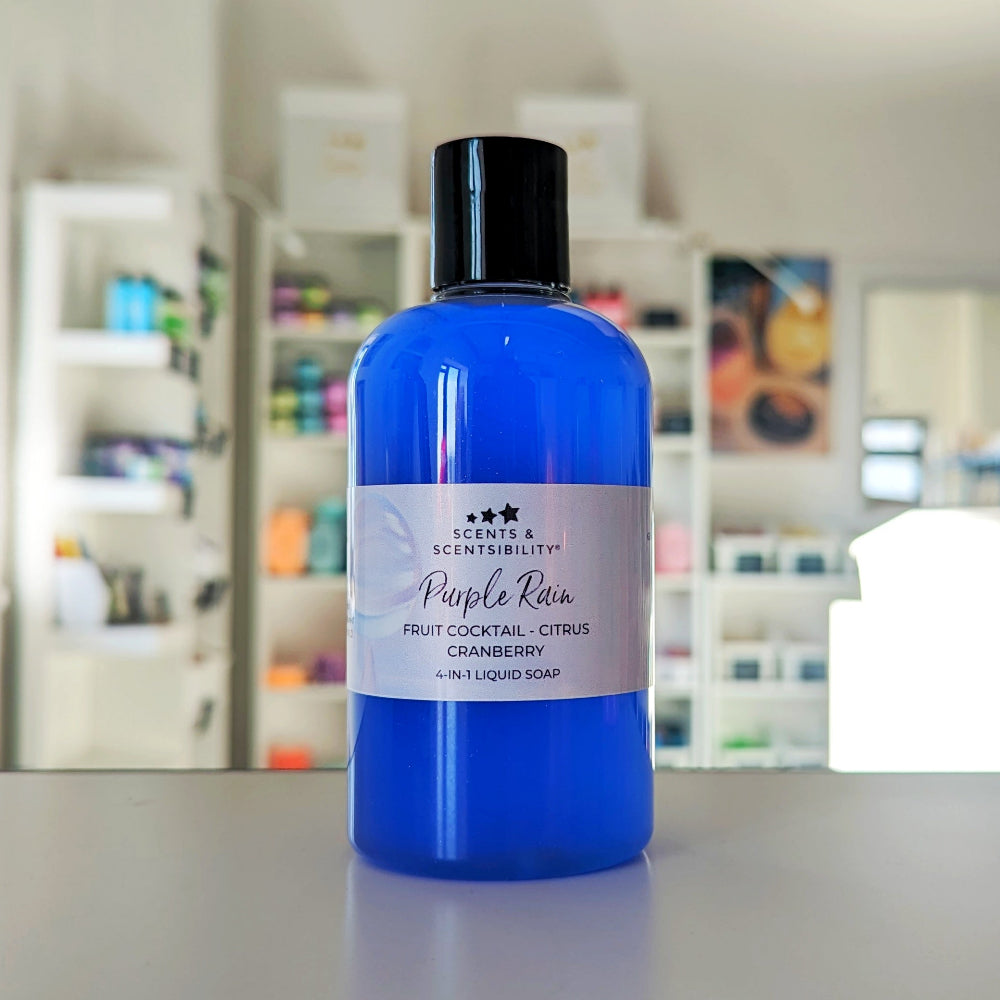 Purple Rain 4-In-1 Liquid Soap