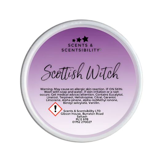 Scottish Witch Segment Pot Wax Melt