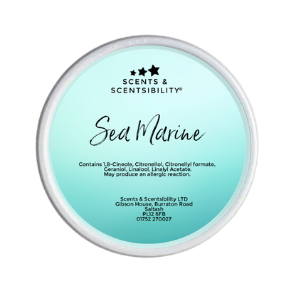 Sea Marine Segment Pot Wax Melt