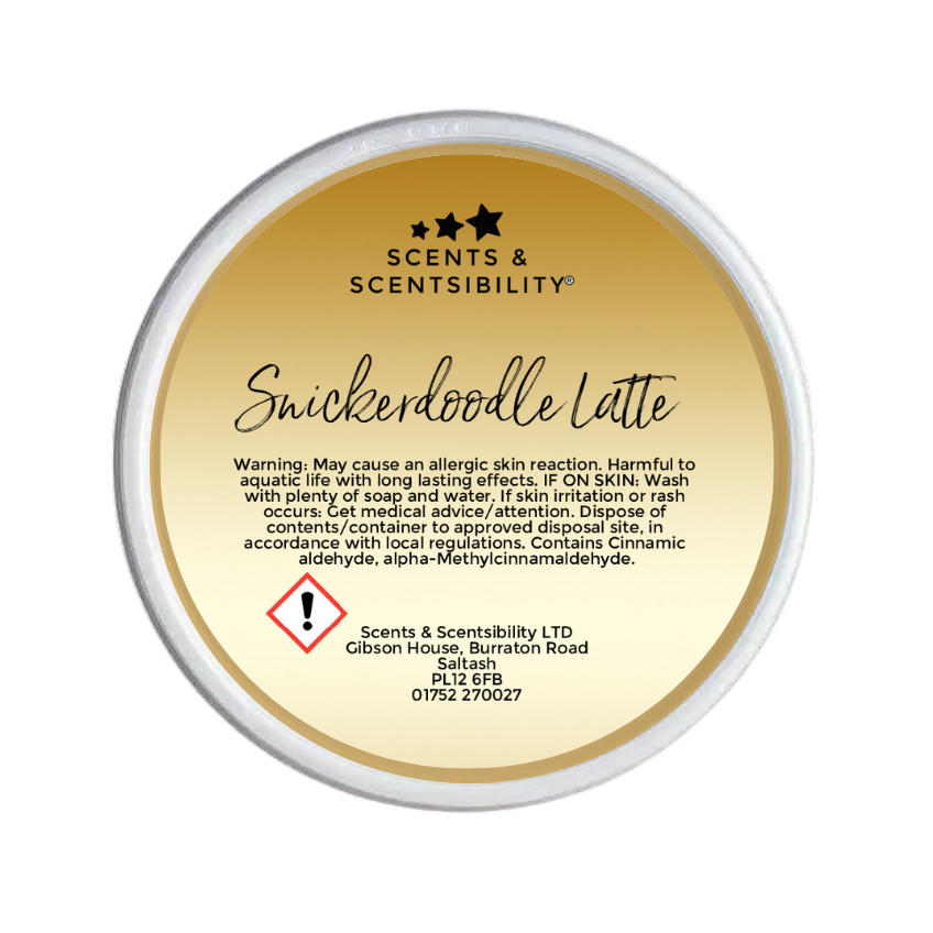 Snickerdoodle Latte Segment Pot Wax Melts