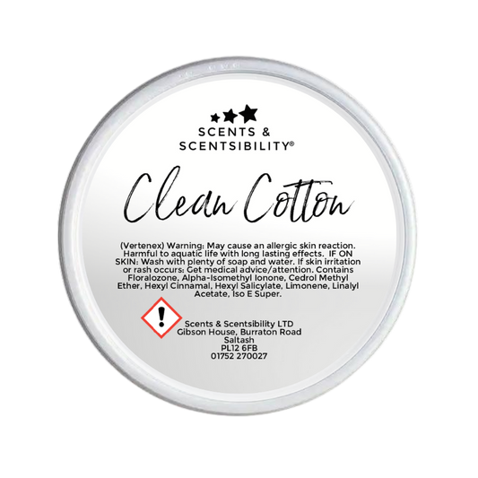 Clean Cotton 2oz Scent Shot Wax Melt